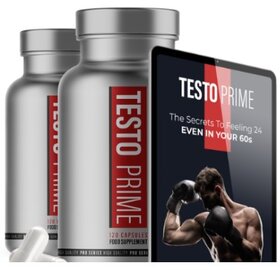 Buy TestoPrime Testosterone Supplement Bottle